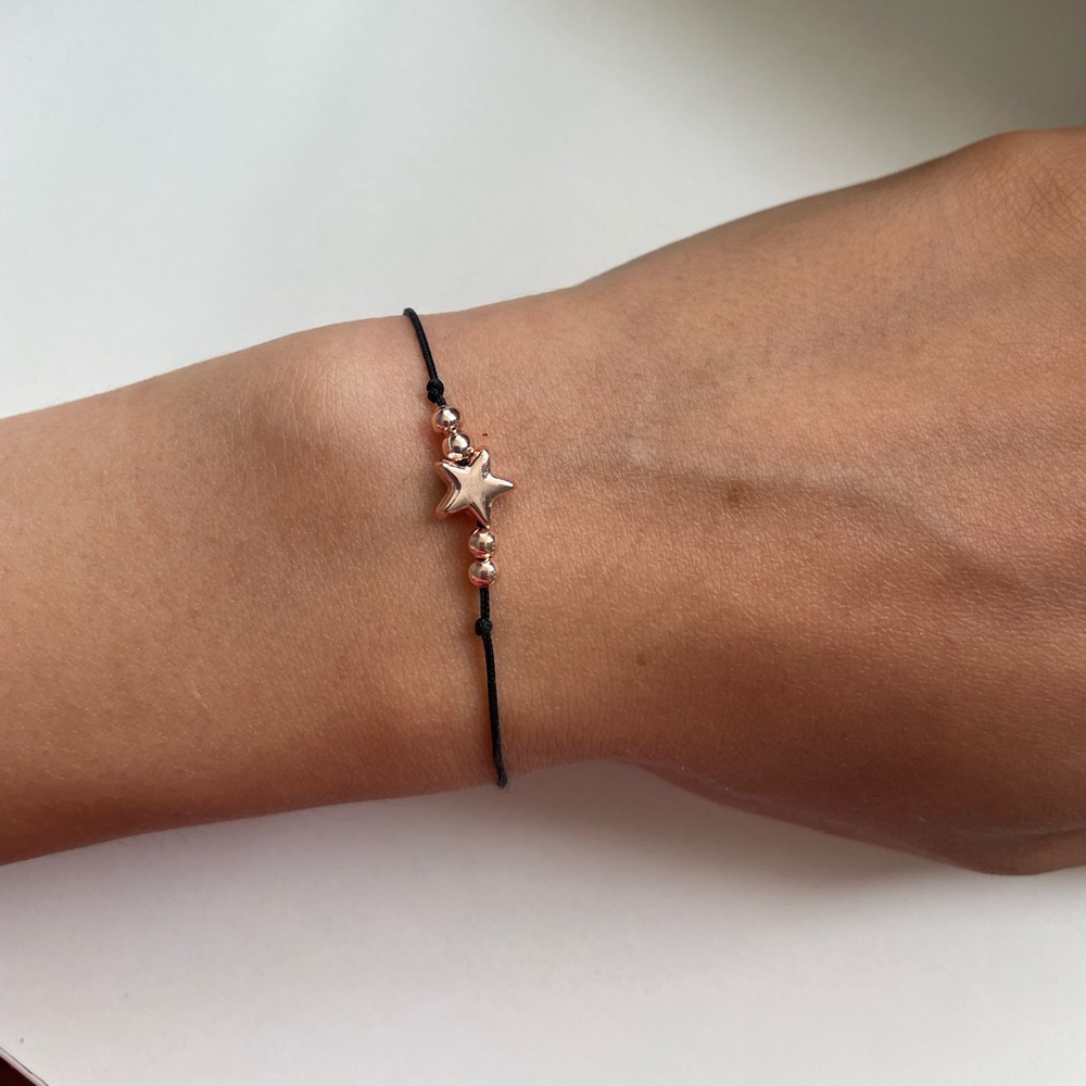 Handmade bracelet star shape